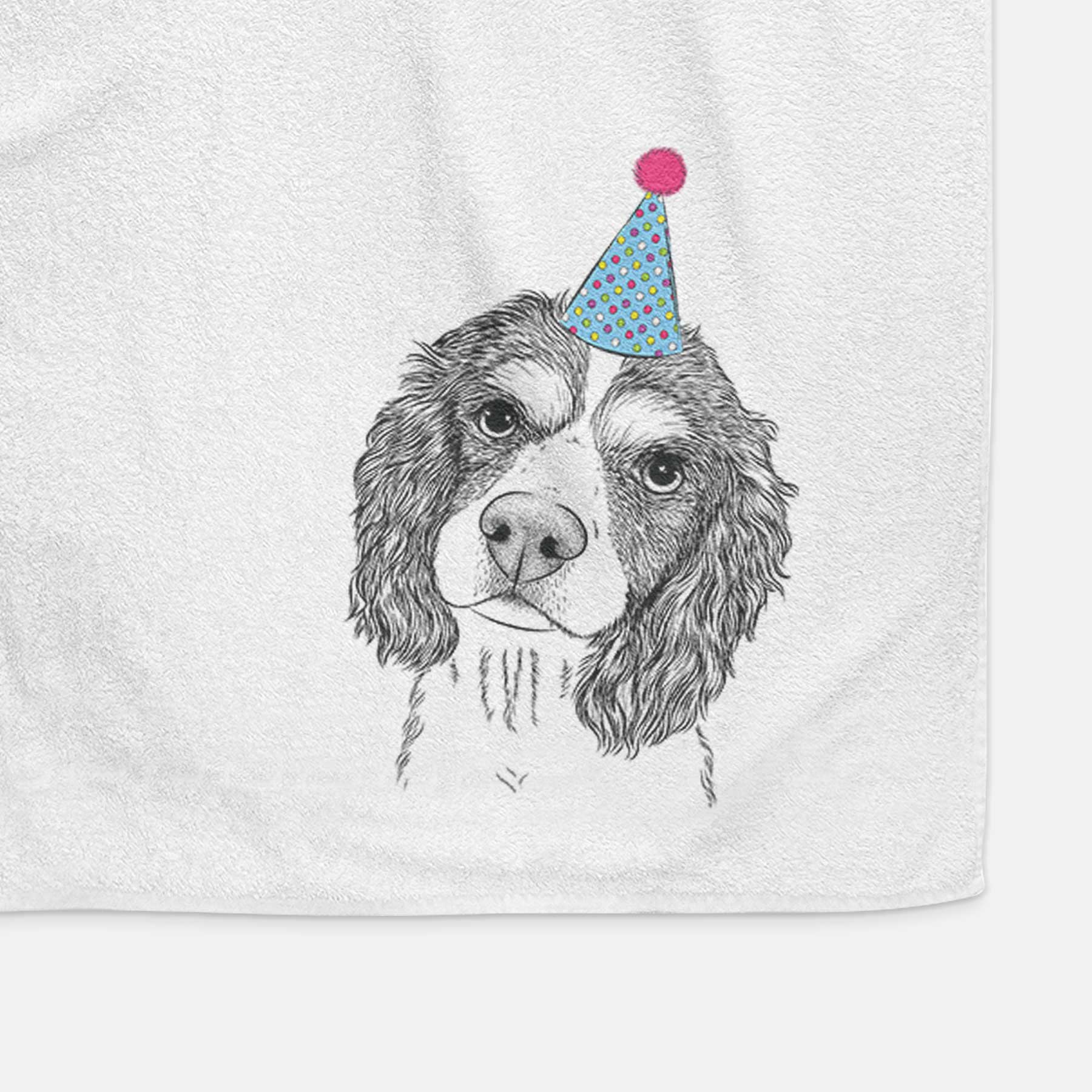 Truman the Cavalier King Charles Spaniel Decorative Hand Towel