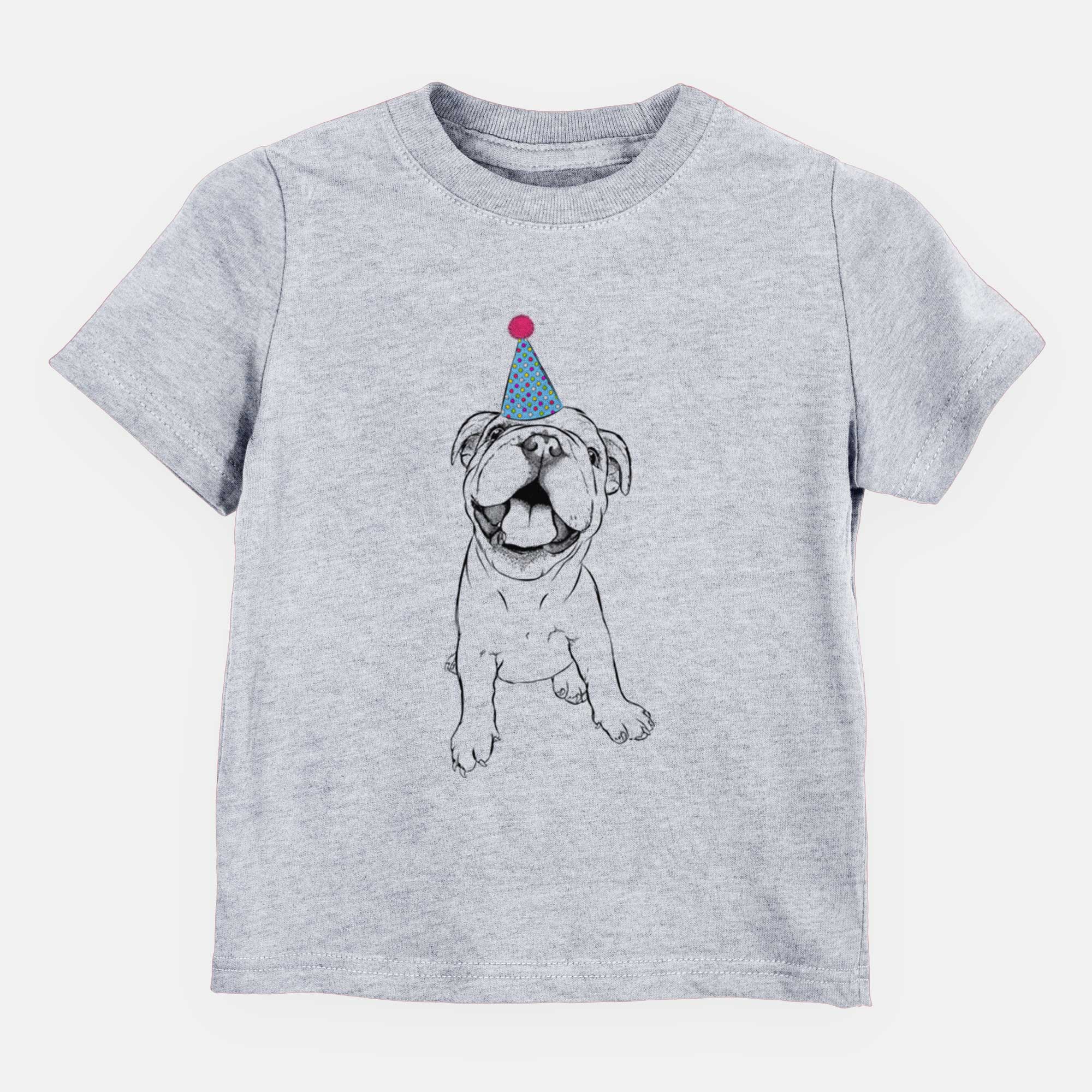 Birthday Tyke the English Bulldog - Kids/Youth/Toddler Shirt