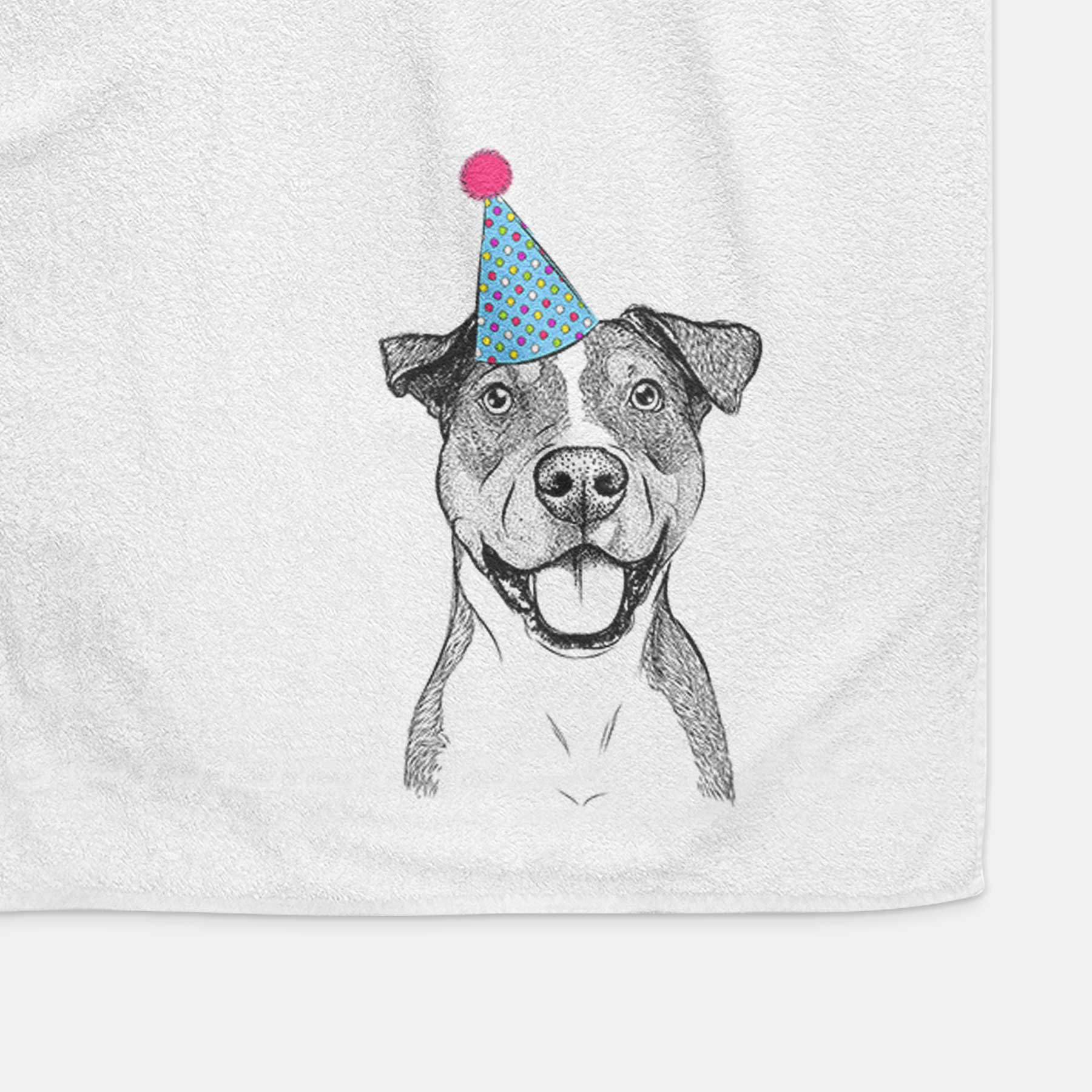 Wendy the Mixed Breed Decorative Hand Towel