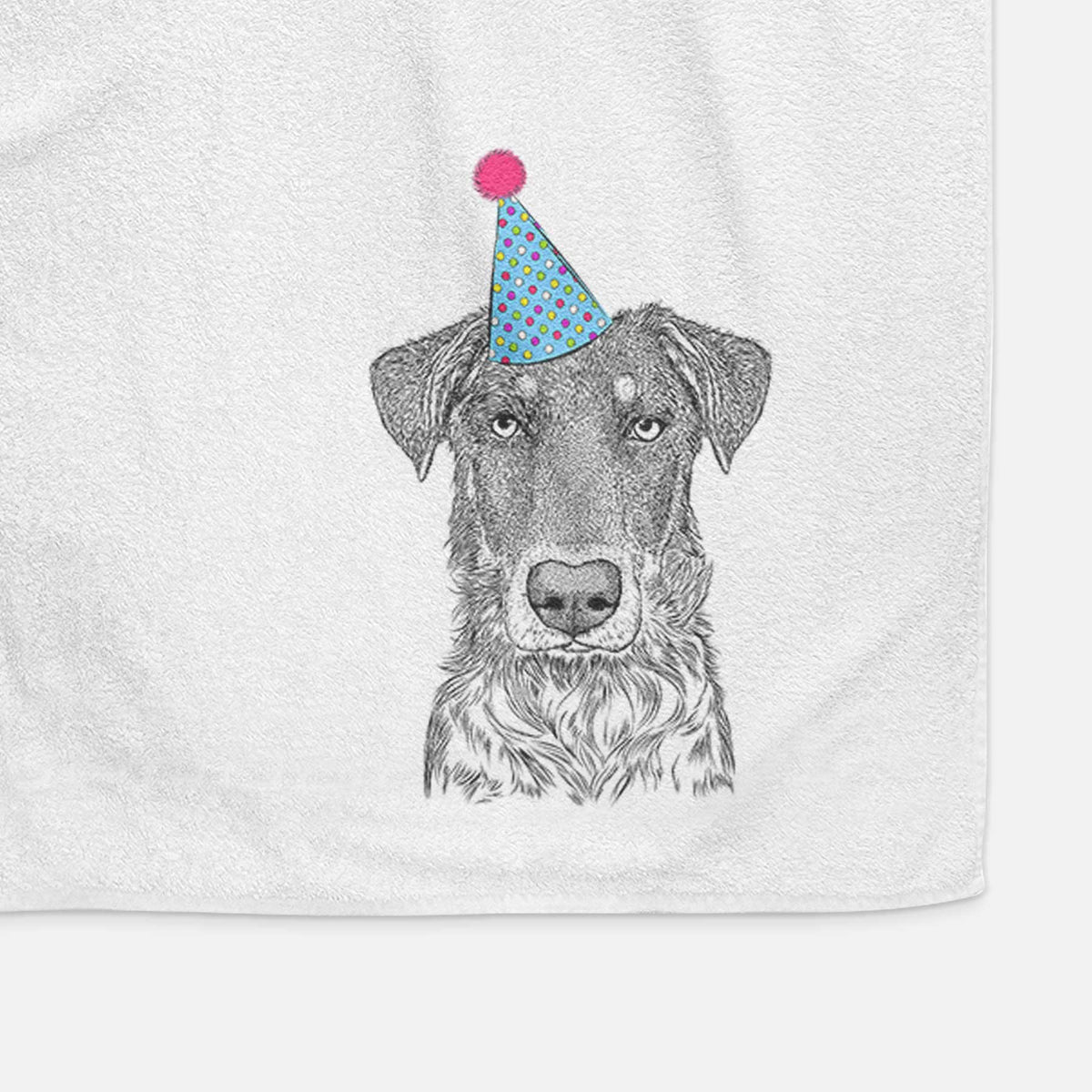 Wesson the Beauceron Decorative Hand Towel