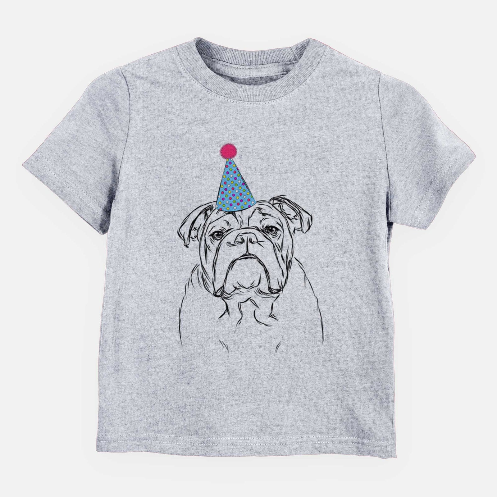 Birthday Winston the English Bulldog - Kids/Youth/Toddler Shirt