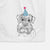 Wrigley the Schnauzer Decorative Hand Towel