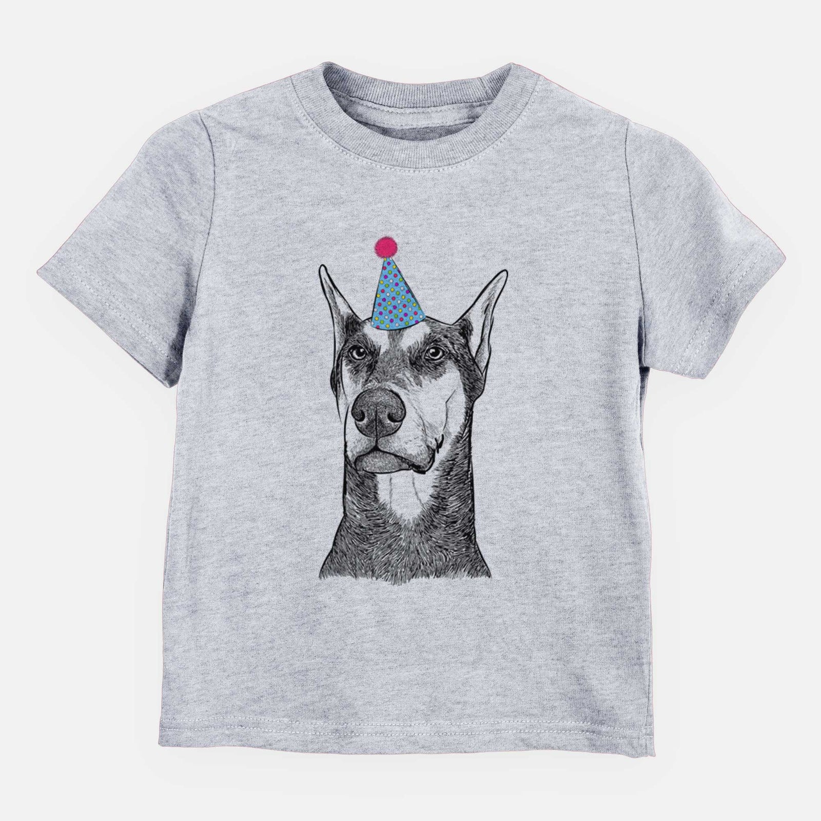 Birthday Zeus the Doberman Pinscher - Kids/Youth/Toddler Shirt