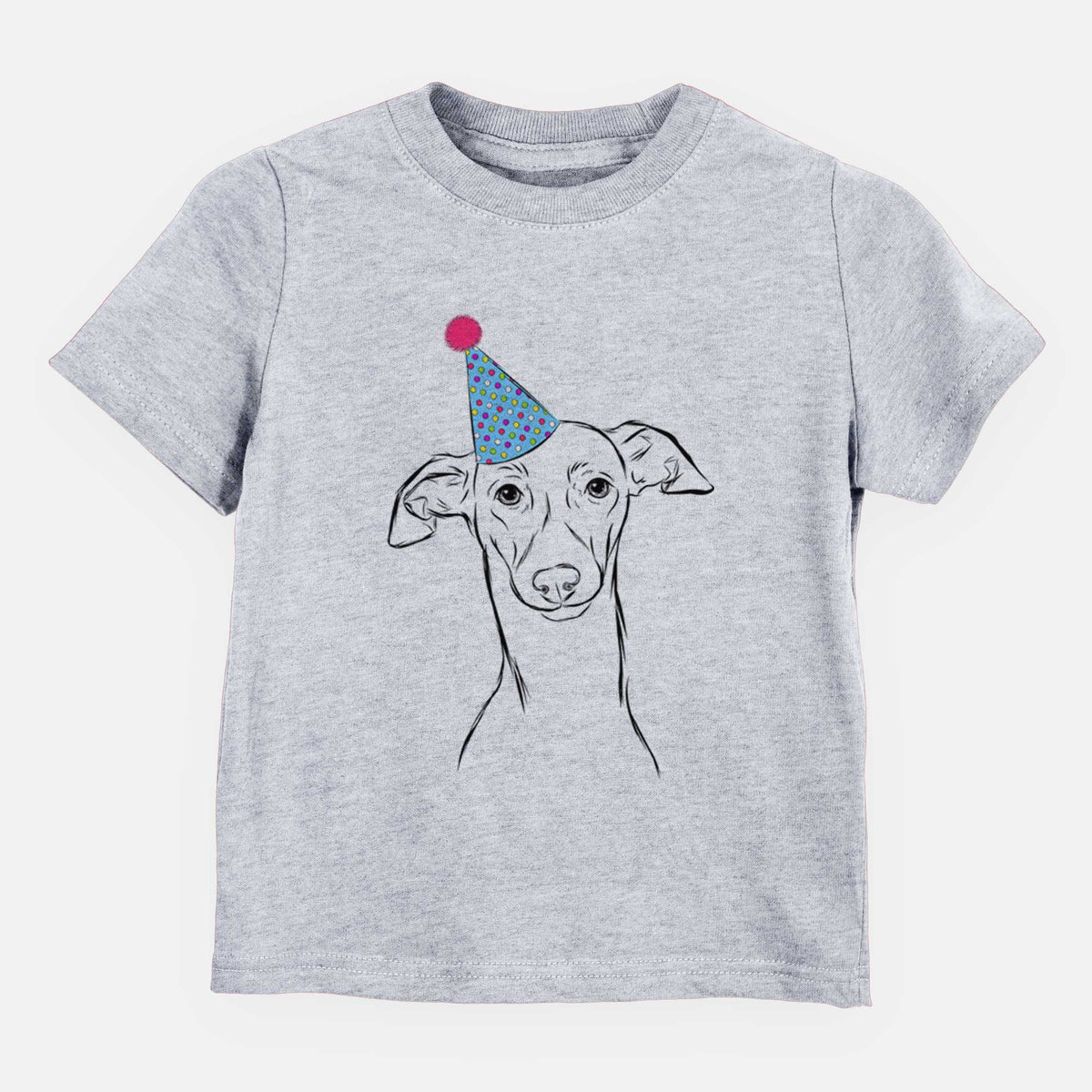 Birthday Ziggie the Italian Greyhound - Kids/Youth/Toddler Shirt