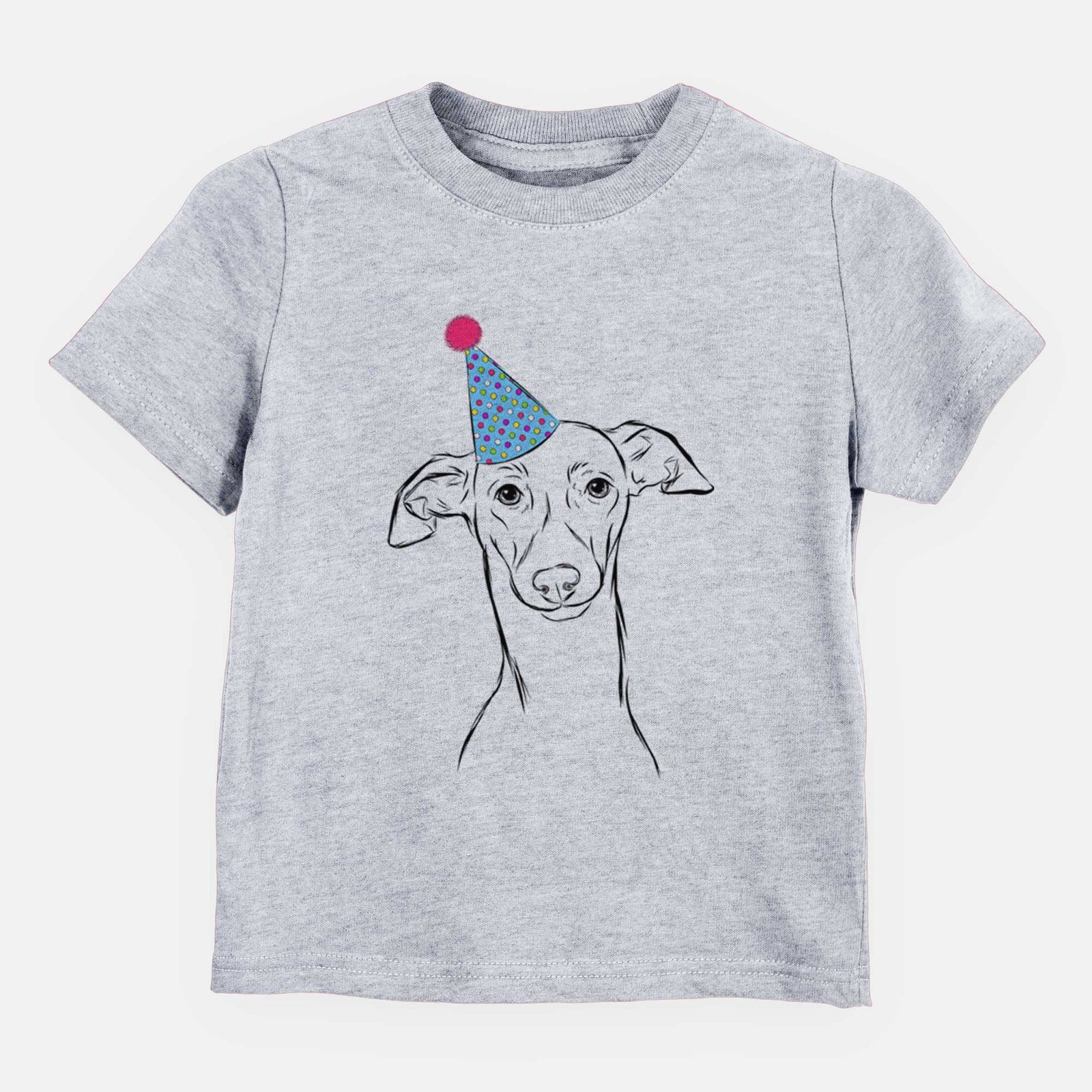 Birthday Ziggie the Italian Greyhound - Kids/Youth/Toddler Shirt