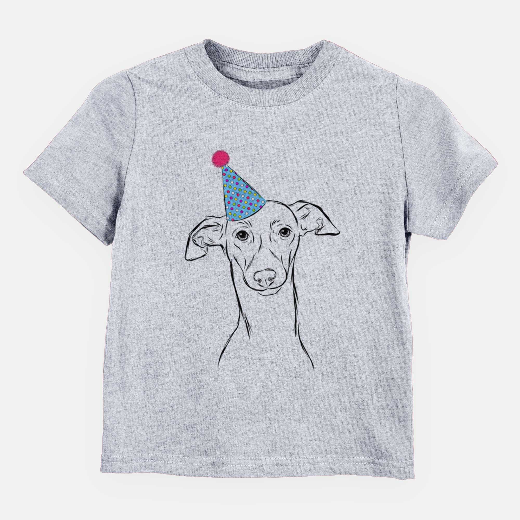 Birthday Ziggie the Italian Greyhound - Kids/Youth/Toddler Shirt