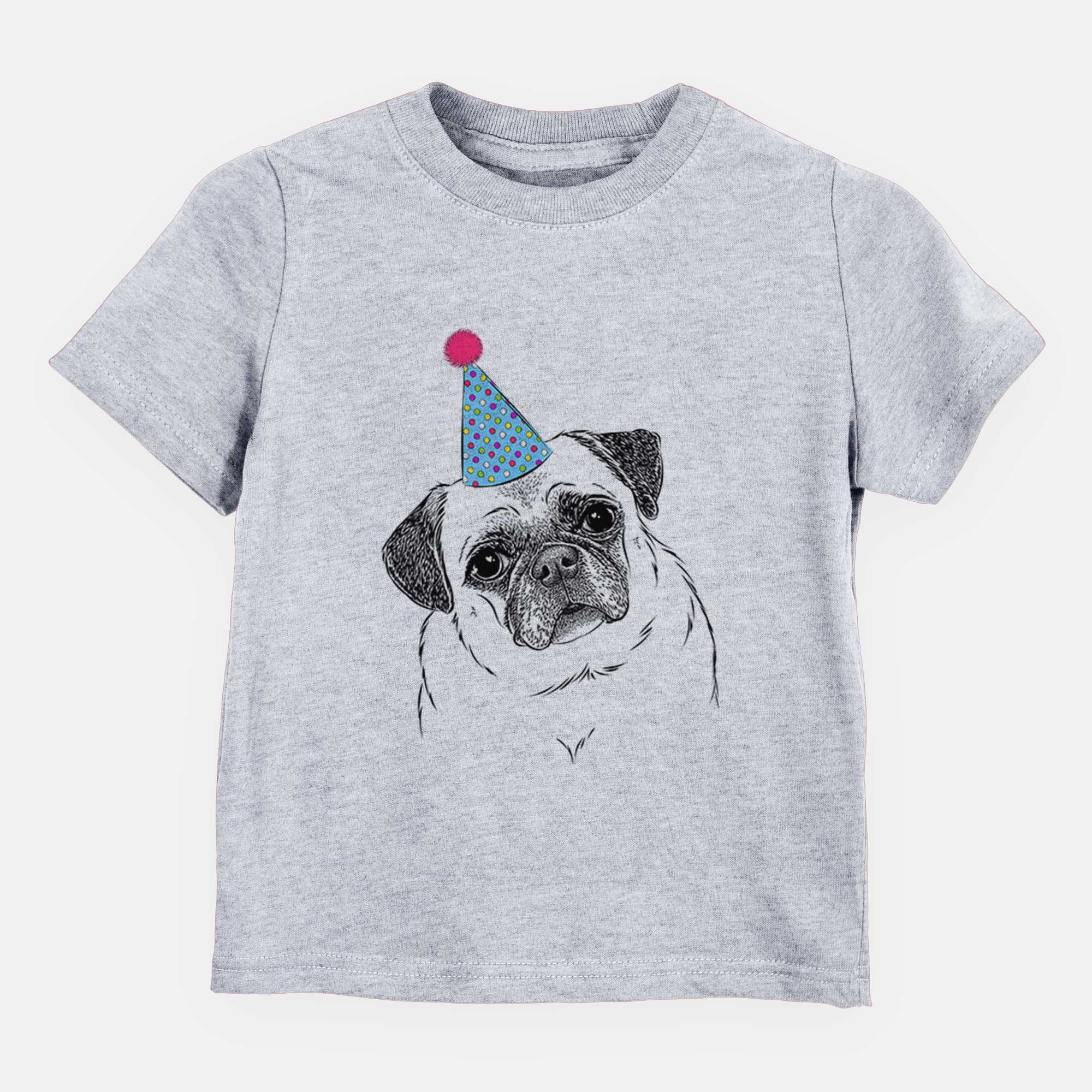 Birthday Zoey the Pug - Kids/Youth/Toddler Shirt