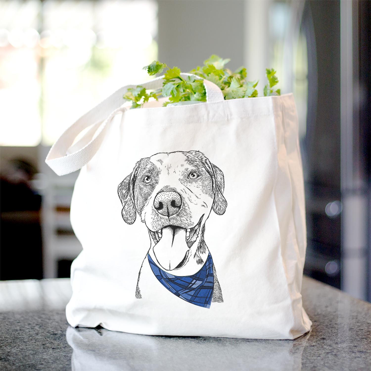 Ace Boogie the Mixed Breed - Tote Bag