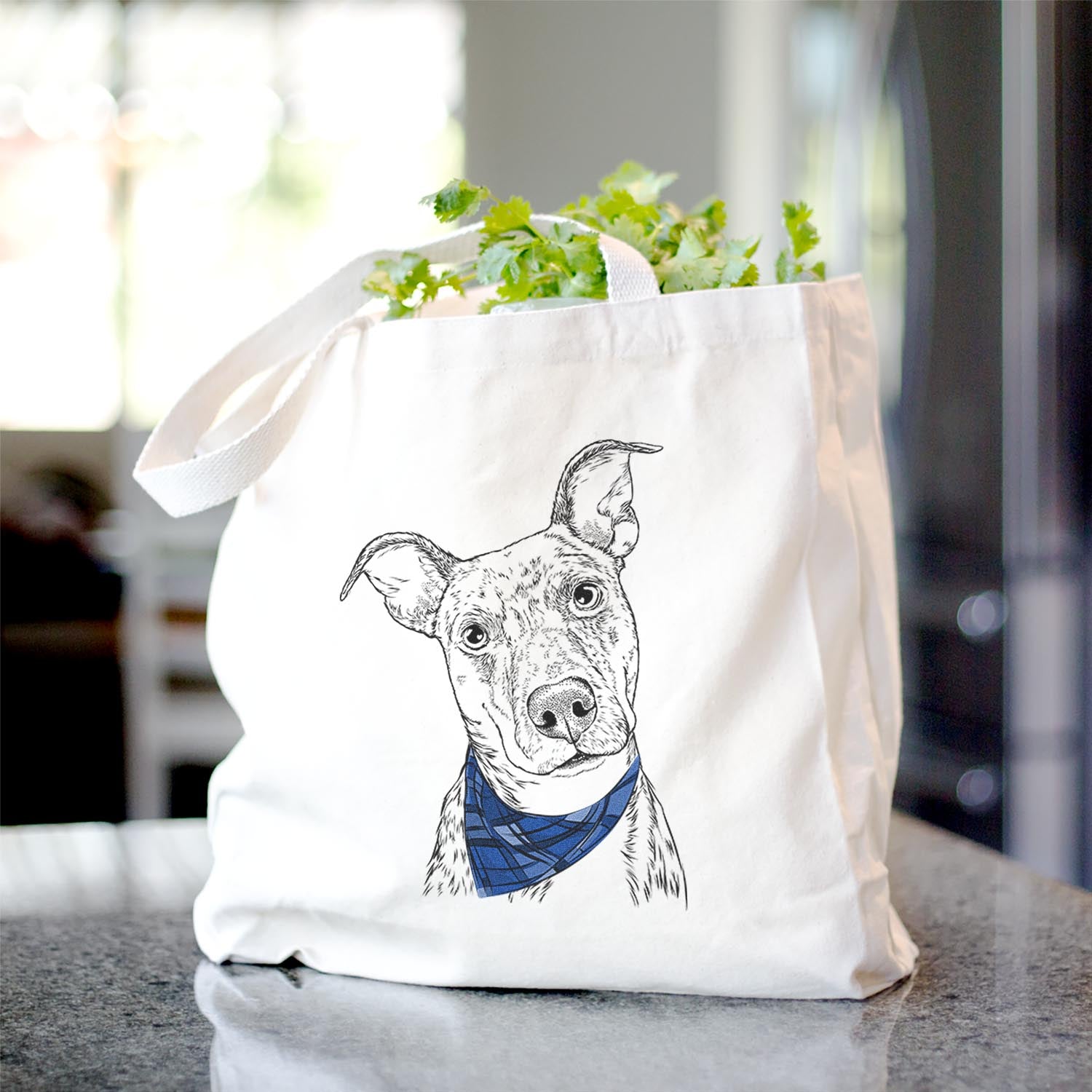 Bianca the Mixed Breed - Tote Bag