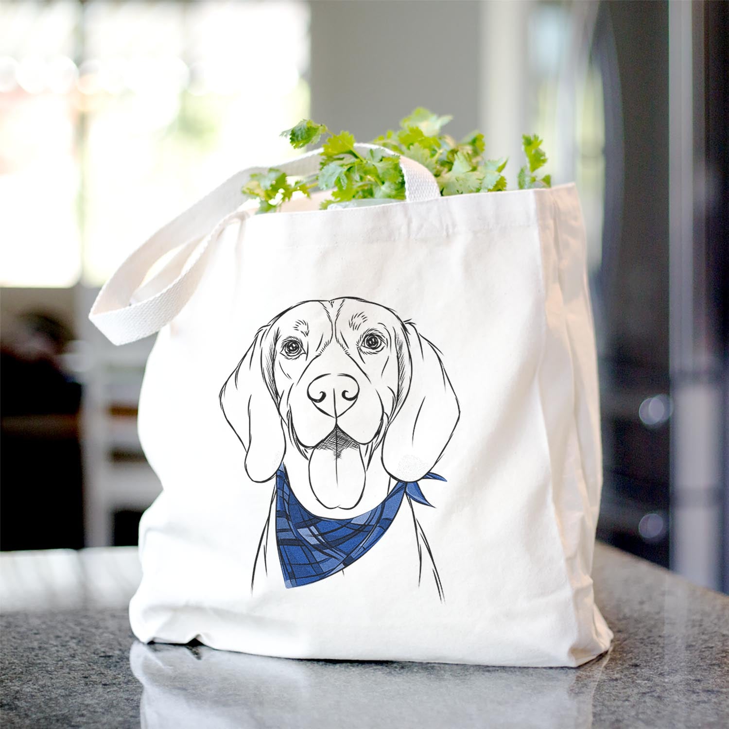 Kids Beagle In The Bag White Glass Wall Art - Rooms To Go