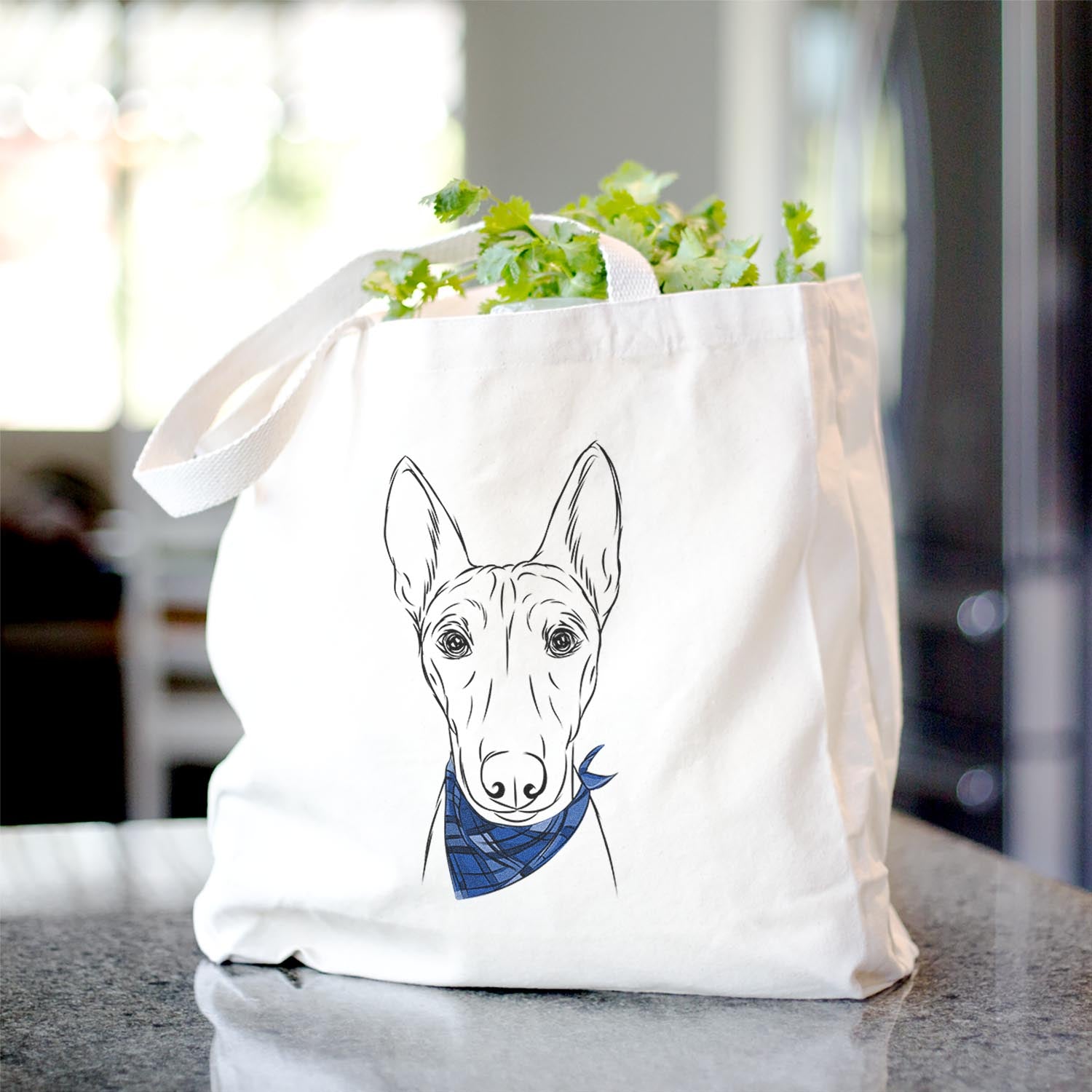 Bonsai the Basenji - Tote Bag