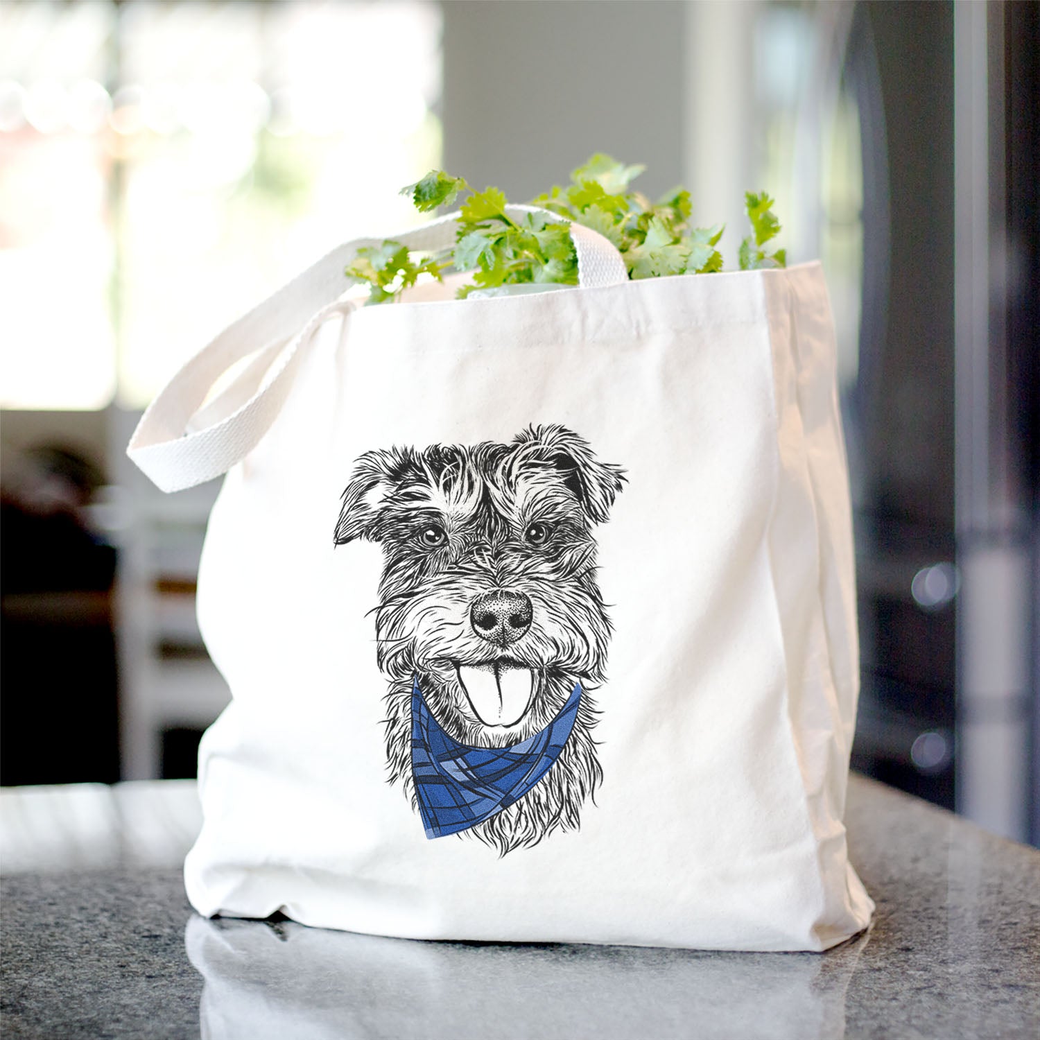 Buster the Schnoodle - Tote Bag