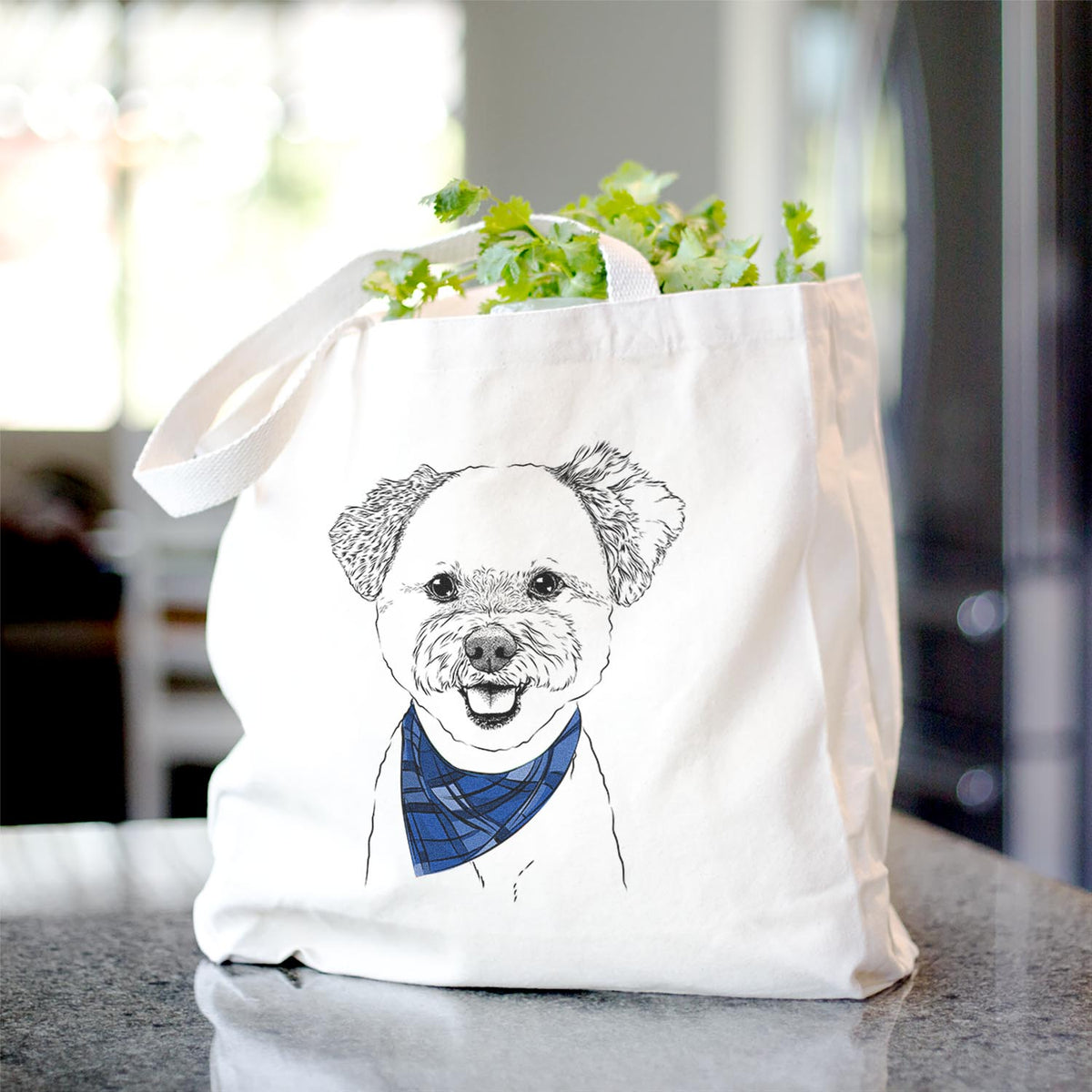 Chippy the Mixed Breed - Tote Bag