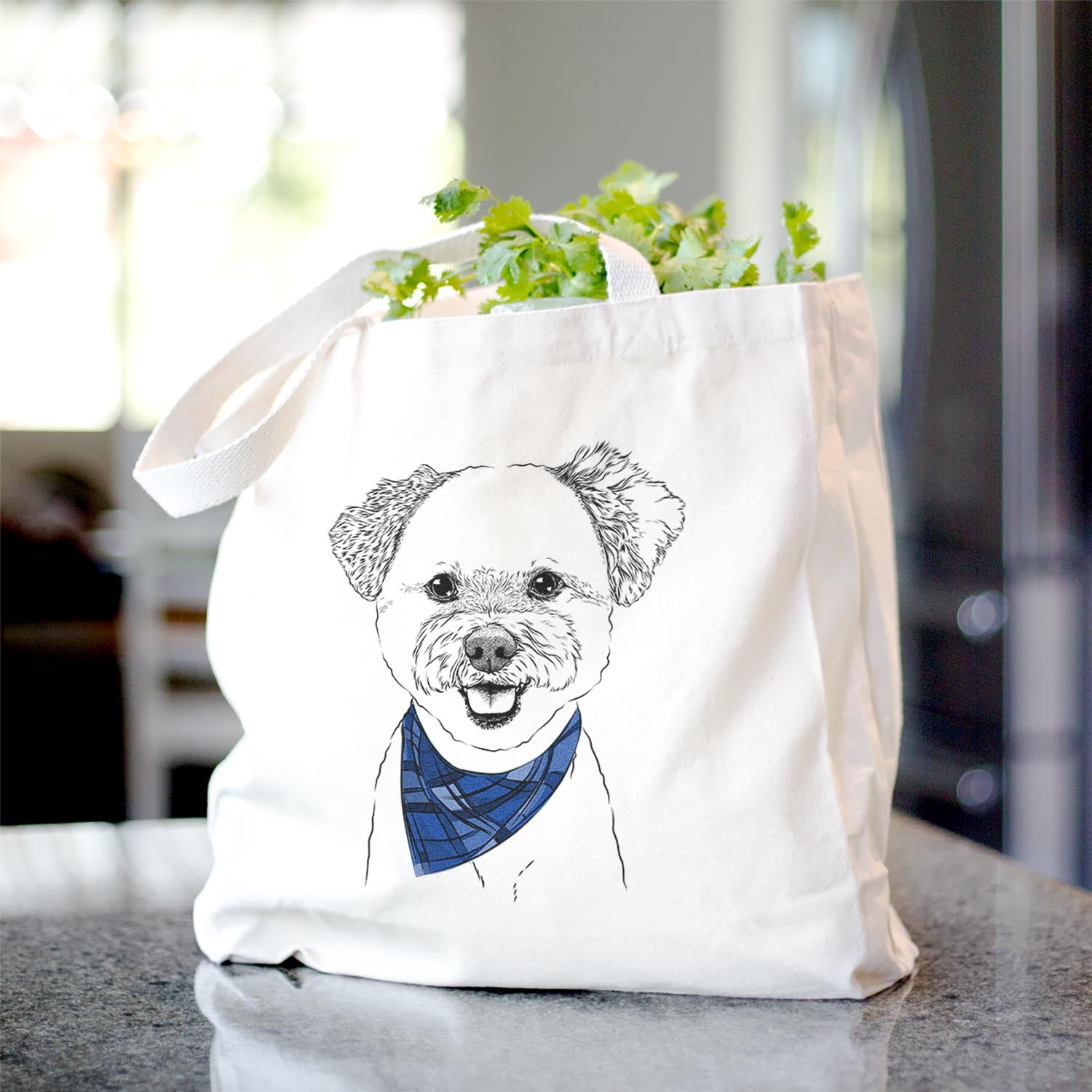 Chippy the Mixed Breed - Tote Bag