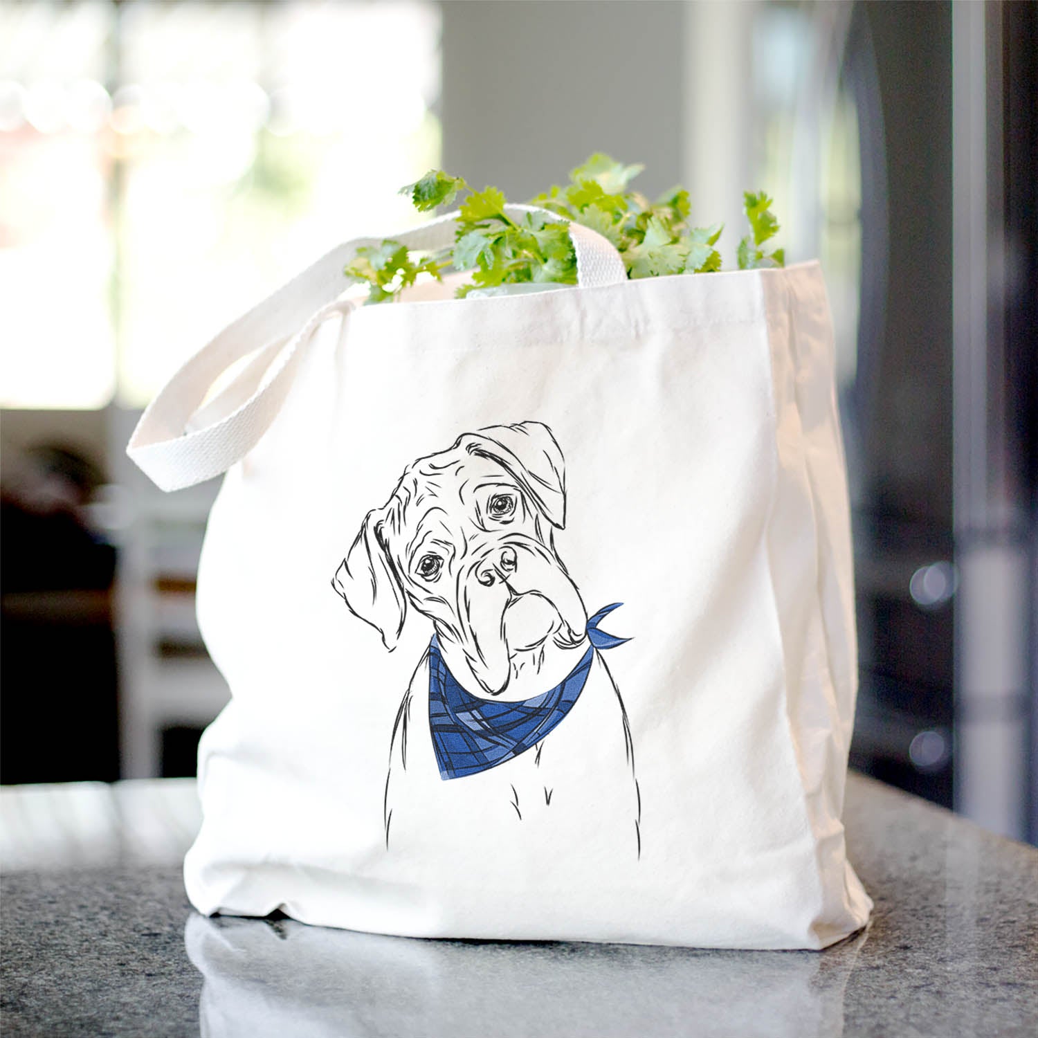 Cooper the Boxer - Tote Bag