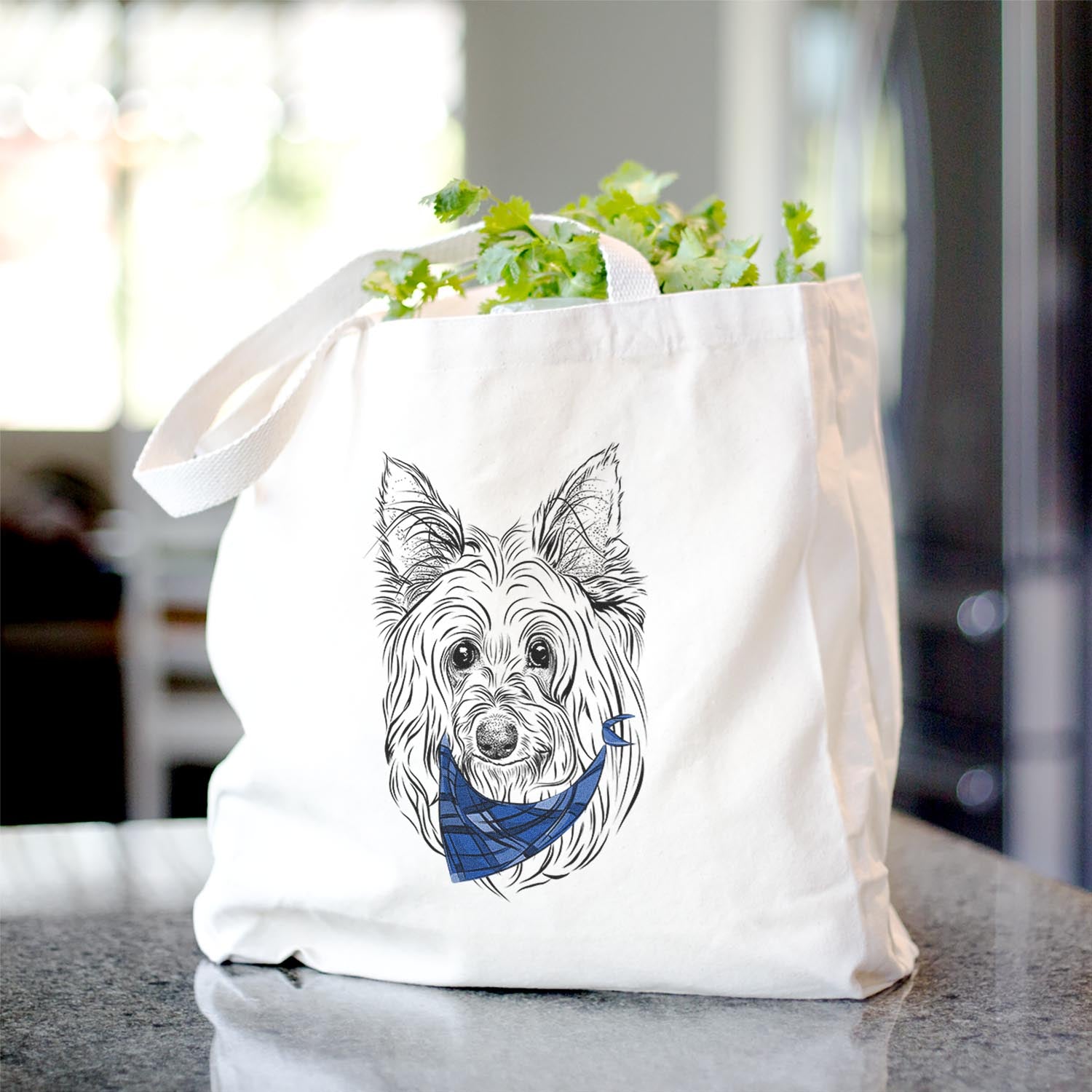 Daisy May the Silky Terrier - Tote Bag