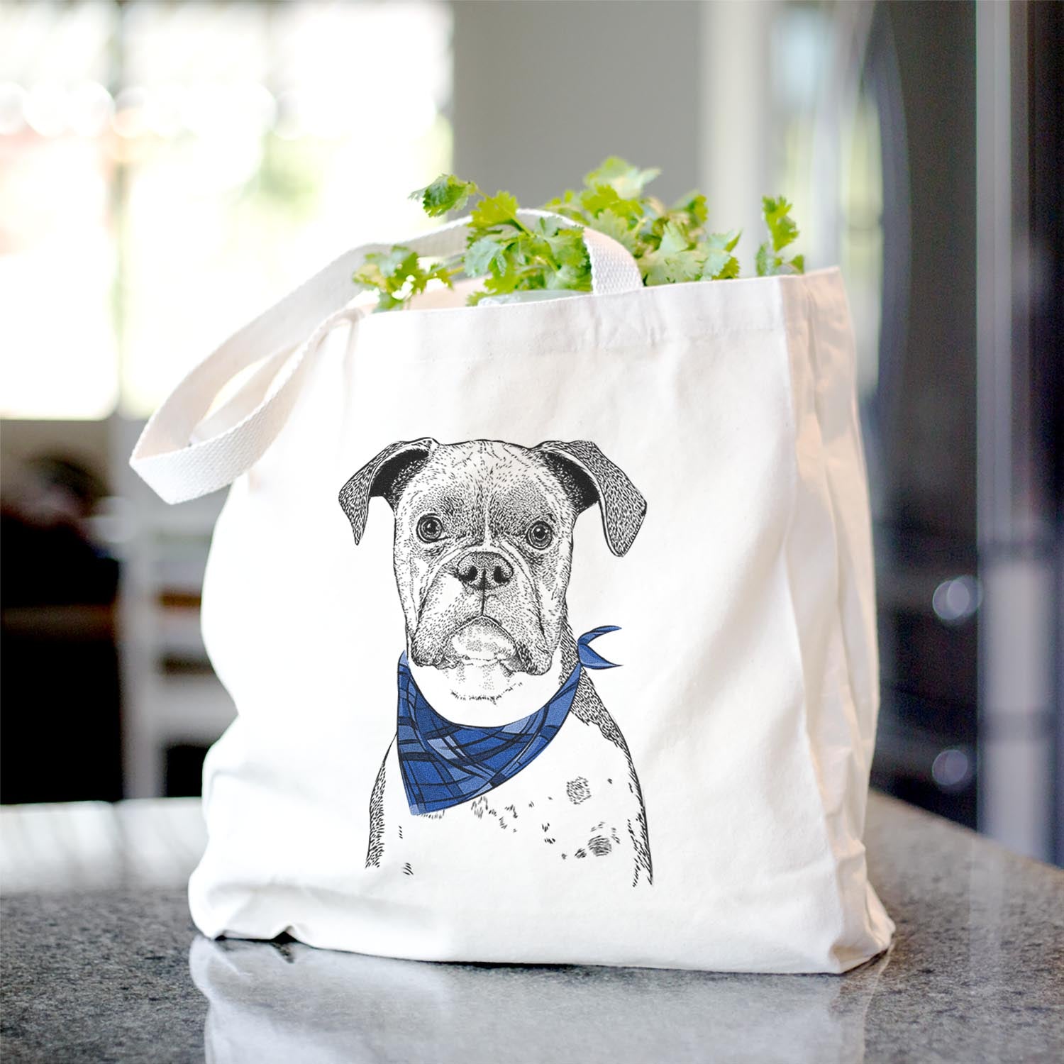 Daisy the Boxer - Tote Bag