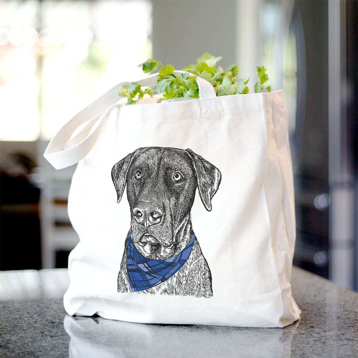 David the Boxador - Tote Bag