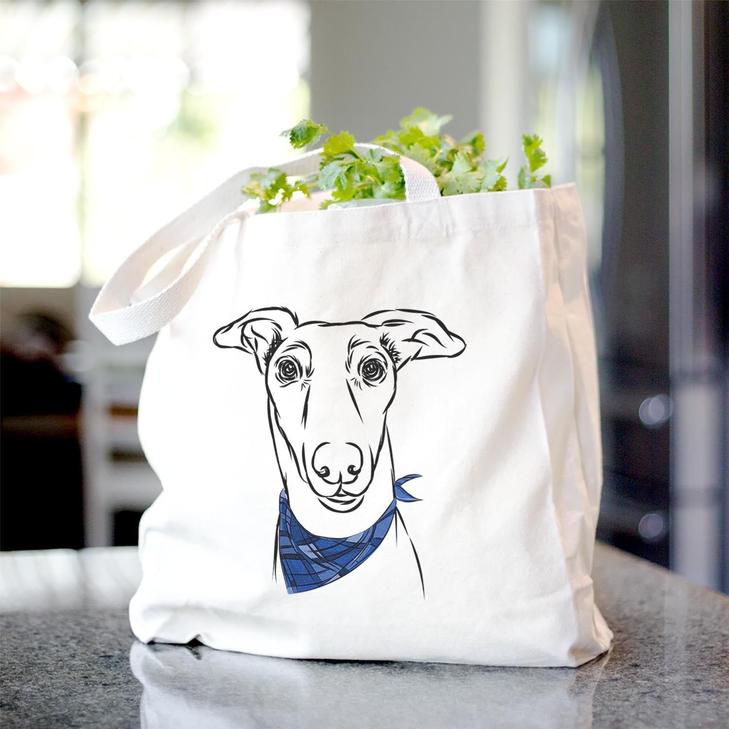 Diva the Greyhound - Tote Bag