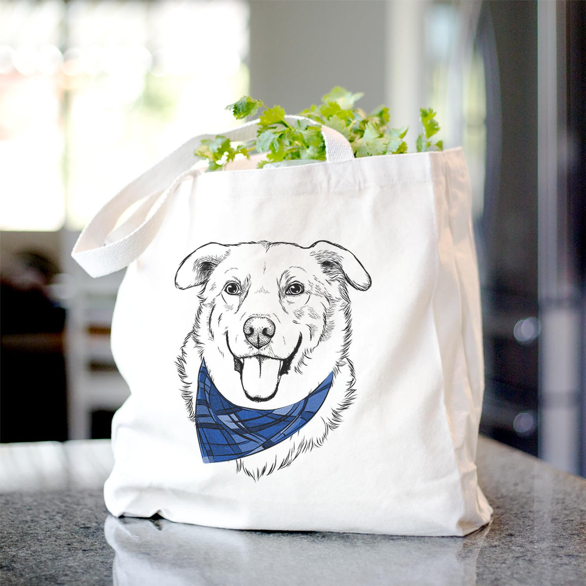 Freeley the Mixed Breed - Tote Bag