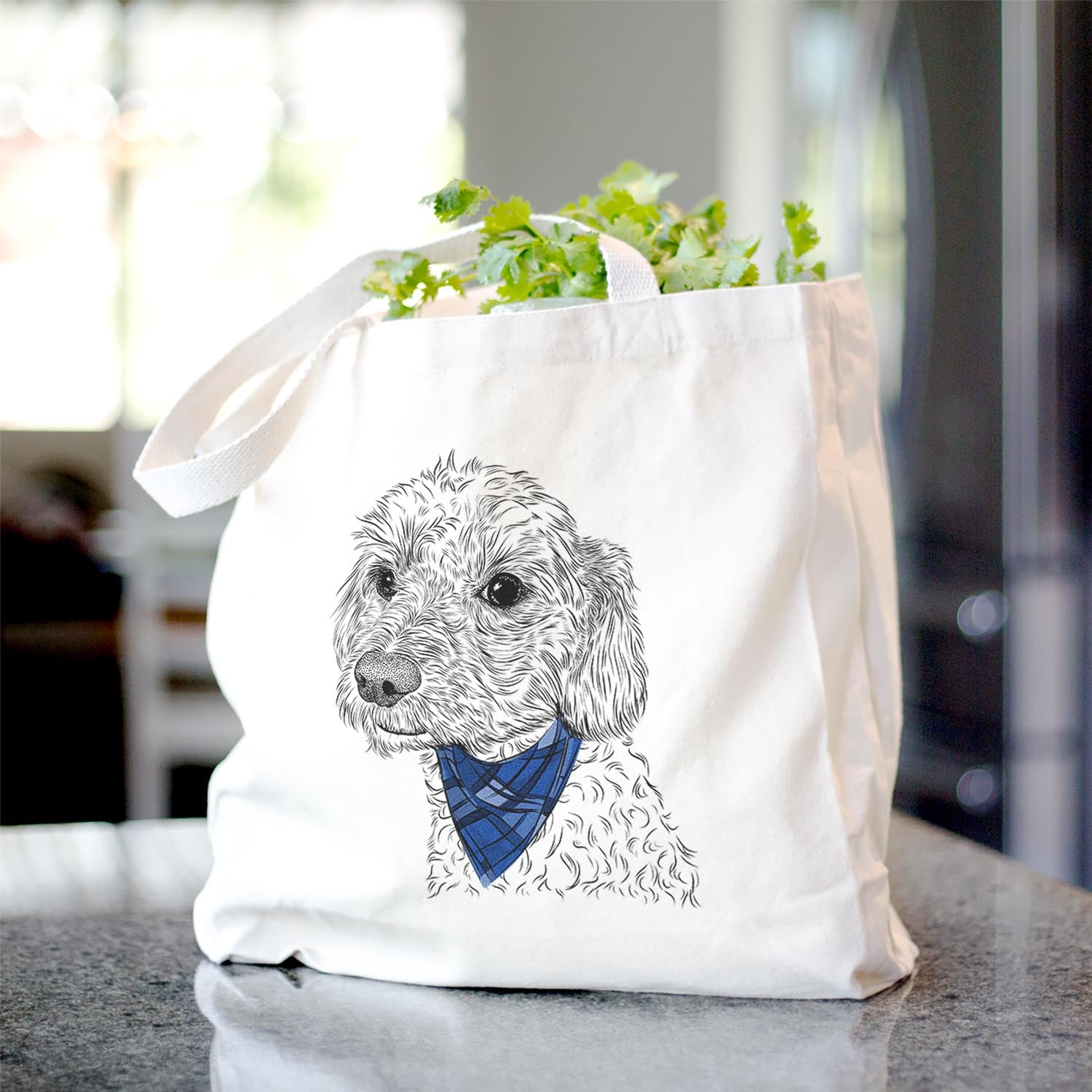 Georgie Boy the Mixed Breed - Tote Bag