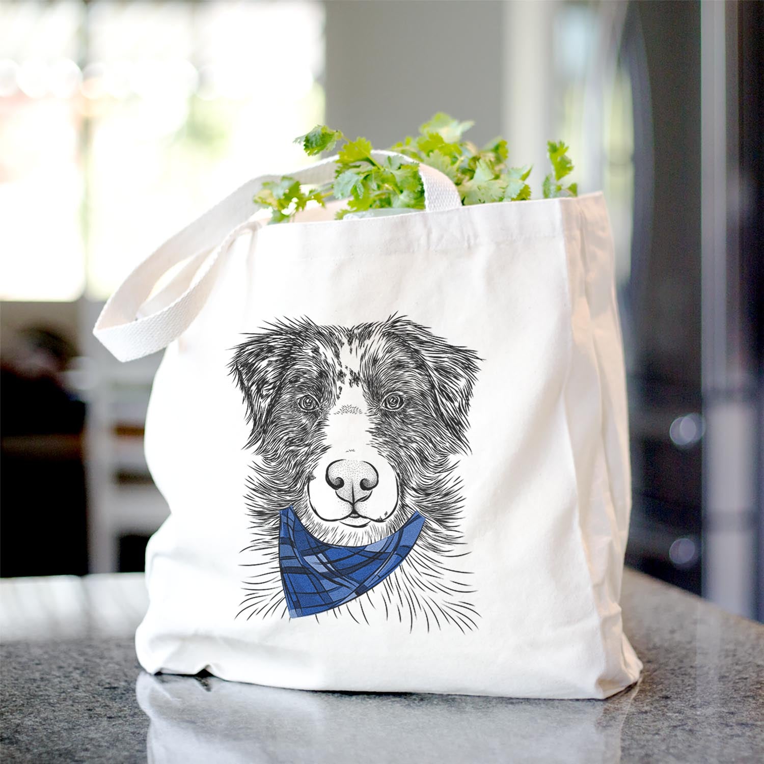 Gram the Australian Shepherd - Tote Bag