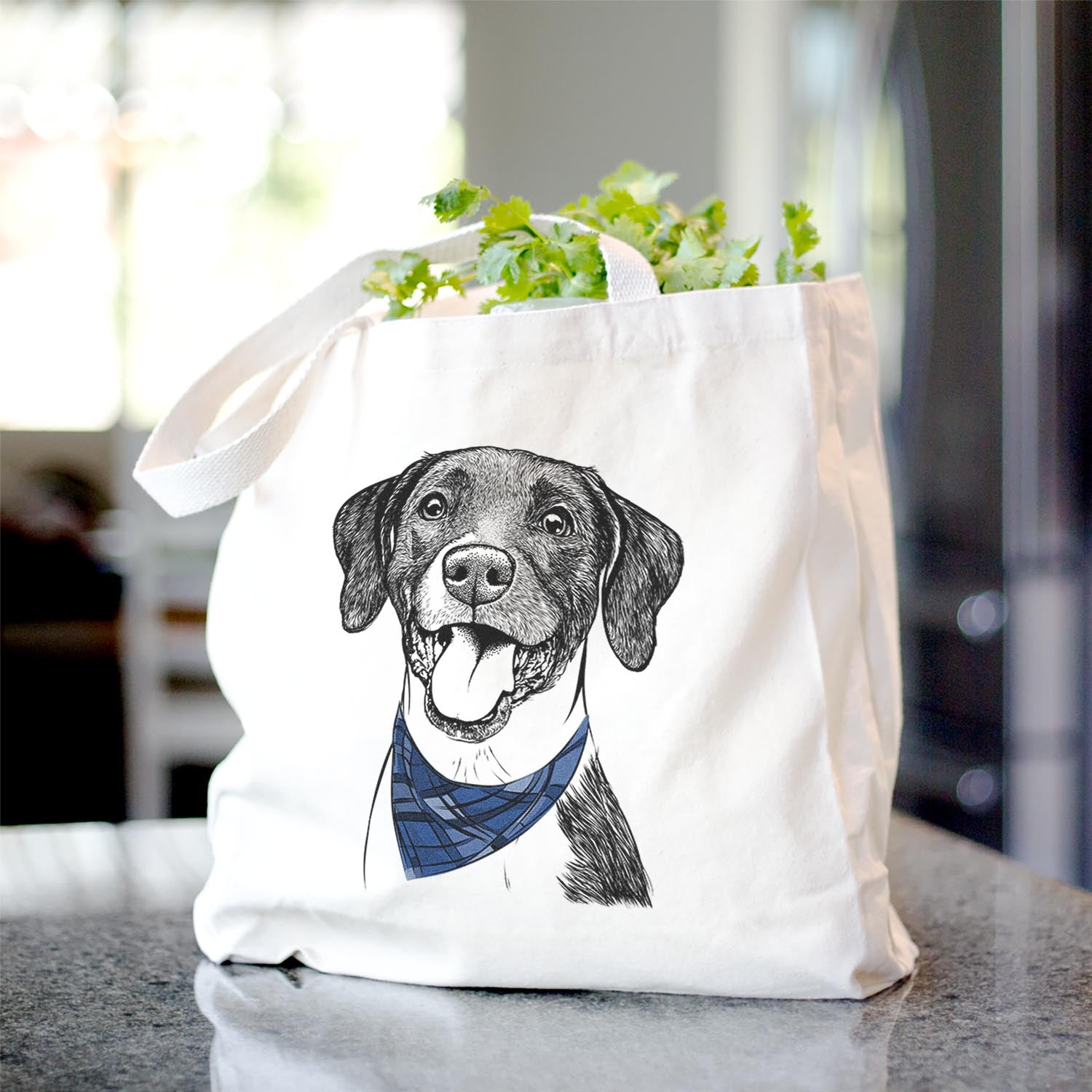 Harper the Mixed Breed - Tote Bag