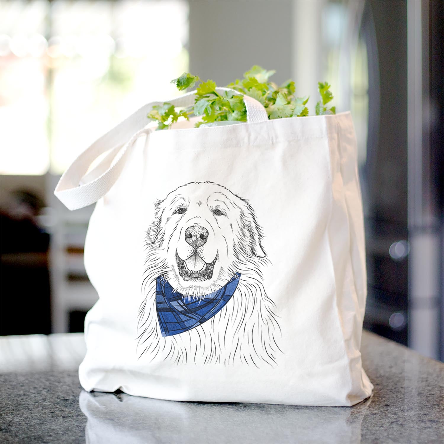 Horton the Great Pyrenees - Tote Bag