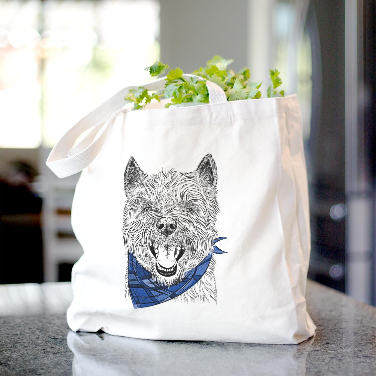 Jeff the Cairn Terrier - Tote Bag