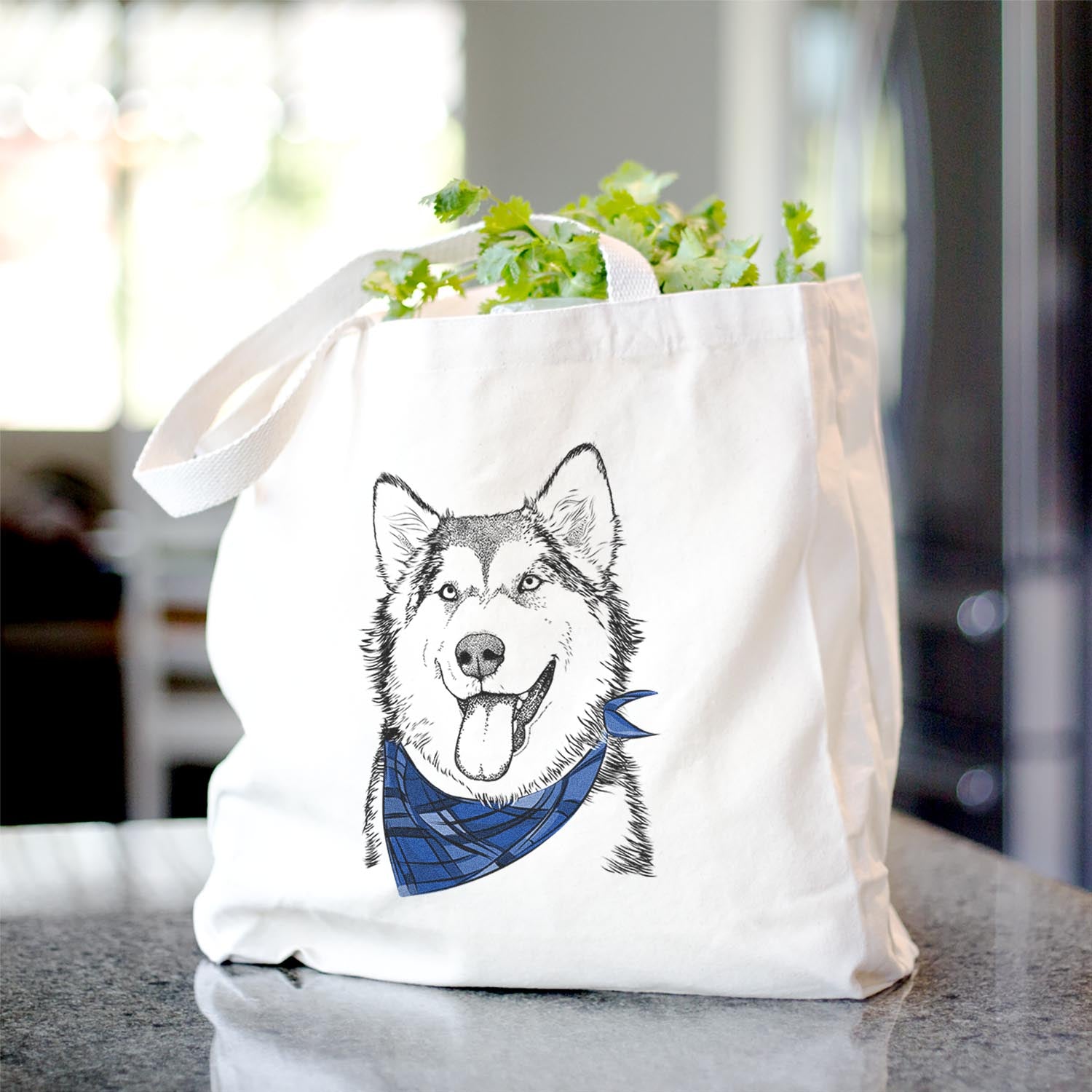 Kaskae the Malamute - Tote Bag