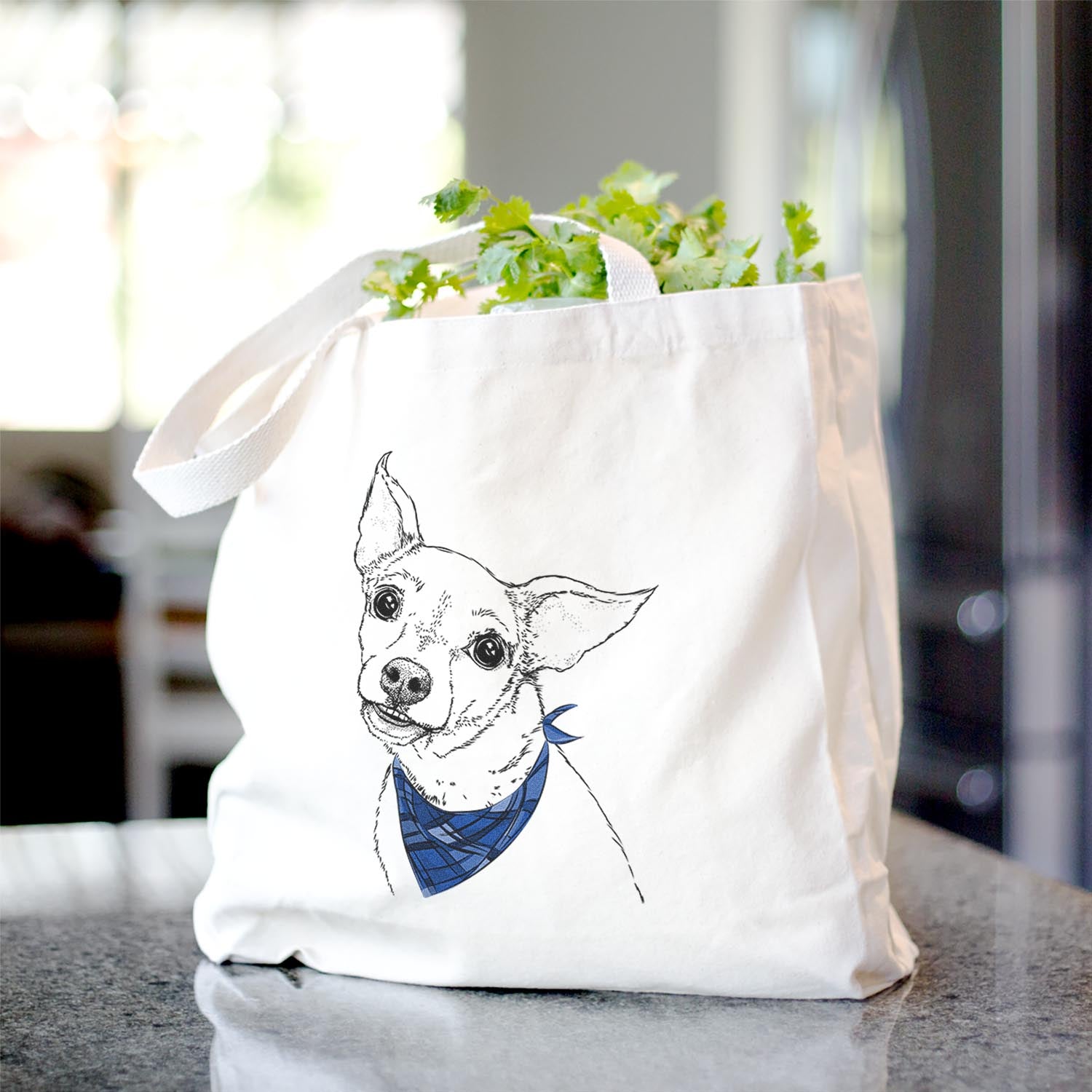 Lola the Chiweenie - Tote Bag