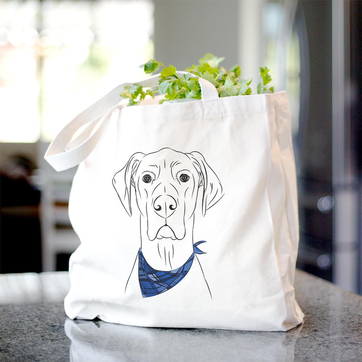 Maddox the Great Dane - Tote Bag