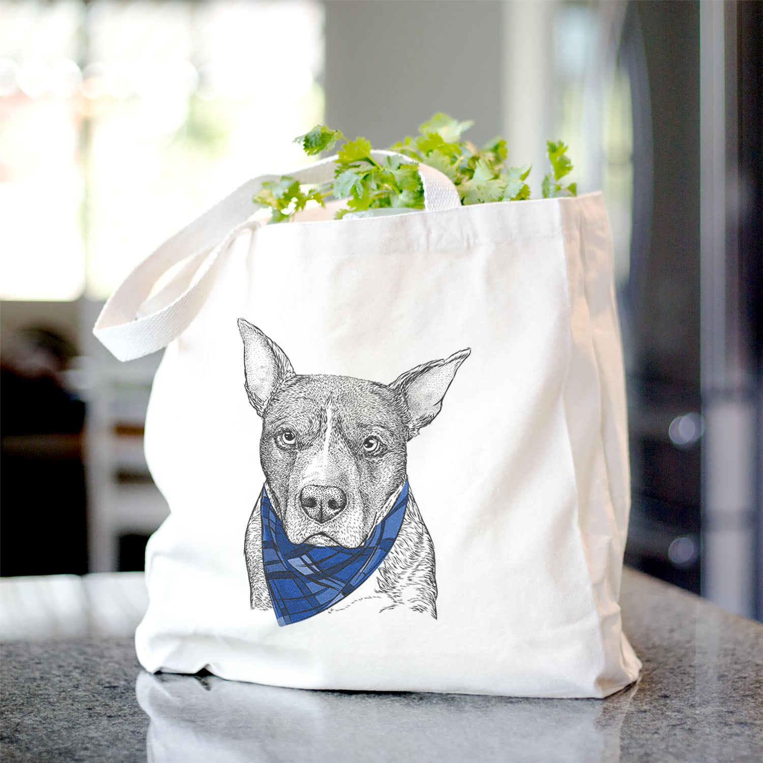 Mercy the Pitbull - Tote Bag