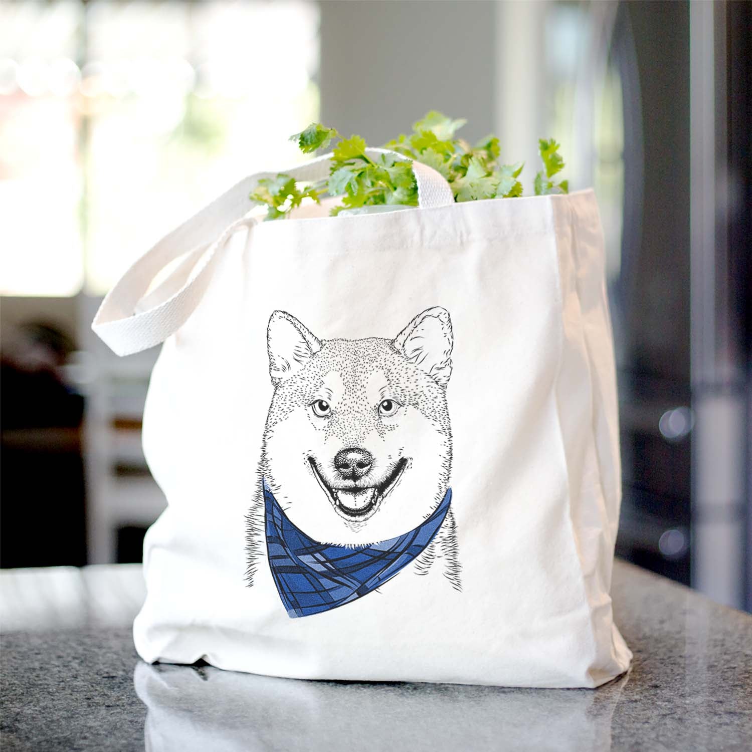 Mitsu the Shiba Inu - Tote Bag