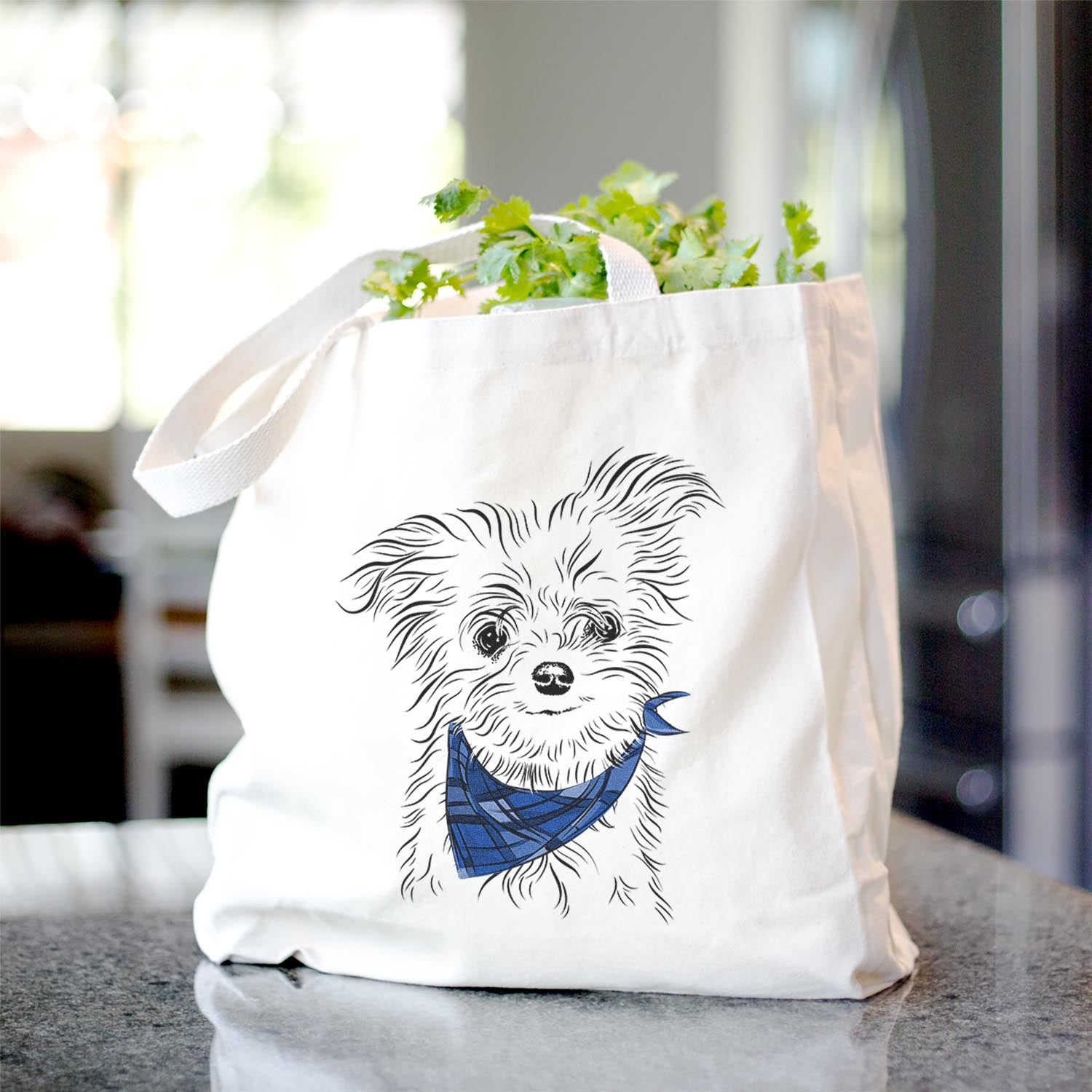 Mr. Gucci the Maltese - Tote Bag