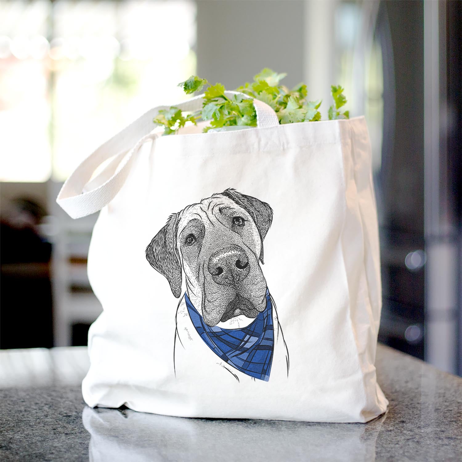 NutterButter the English Mastiff - Tote Bag