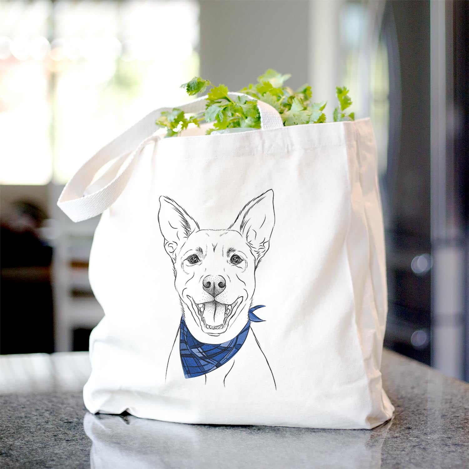 Orange the Carolina Dog - Tote Bag