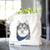 Oskar the Candian Eskimo Dog - Tote Bag