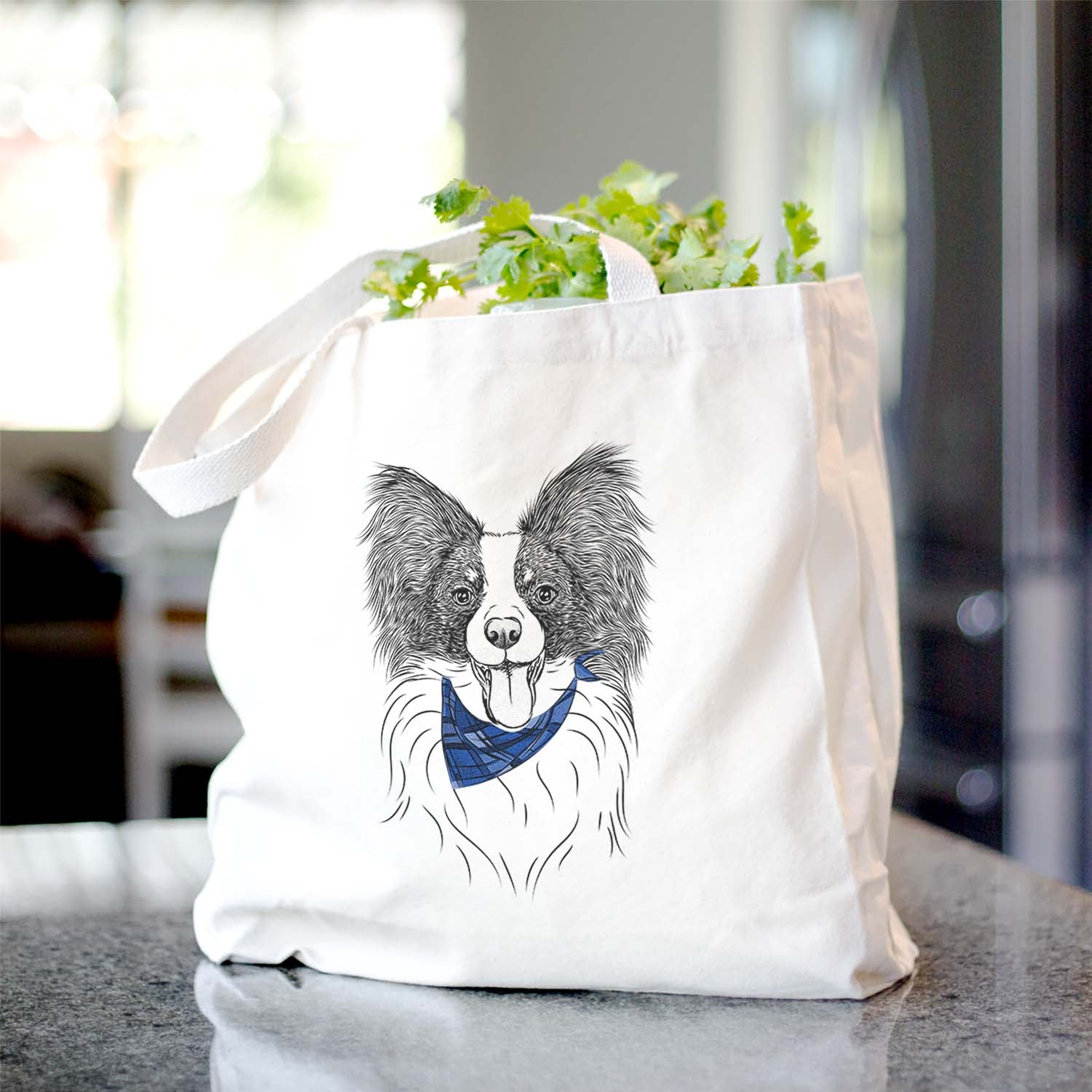 Patrick the Papillon - Tote Bag