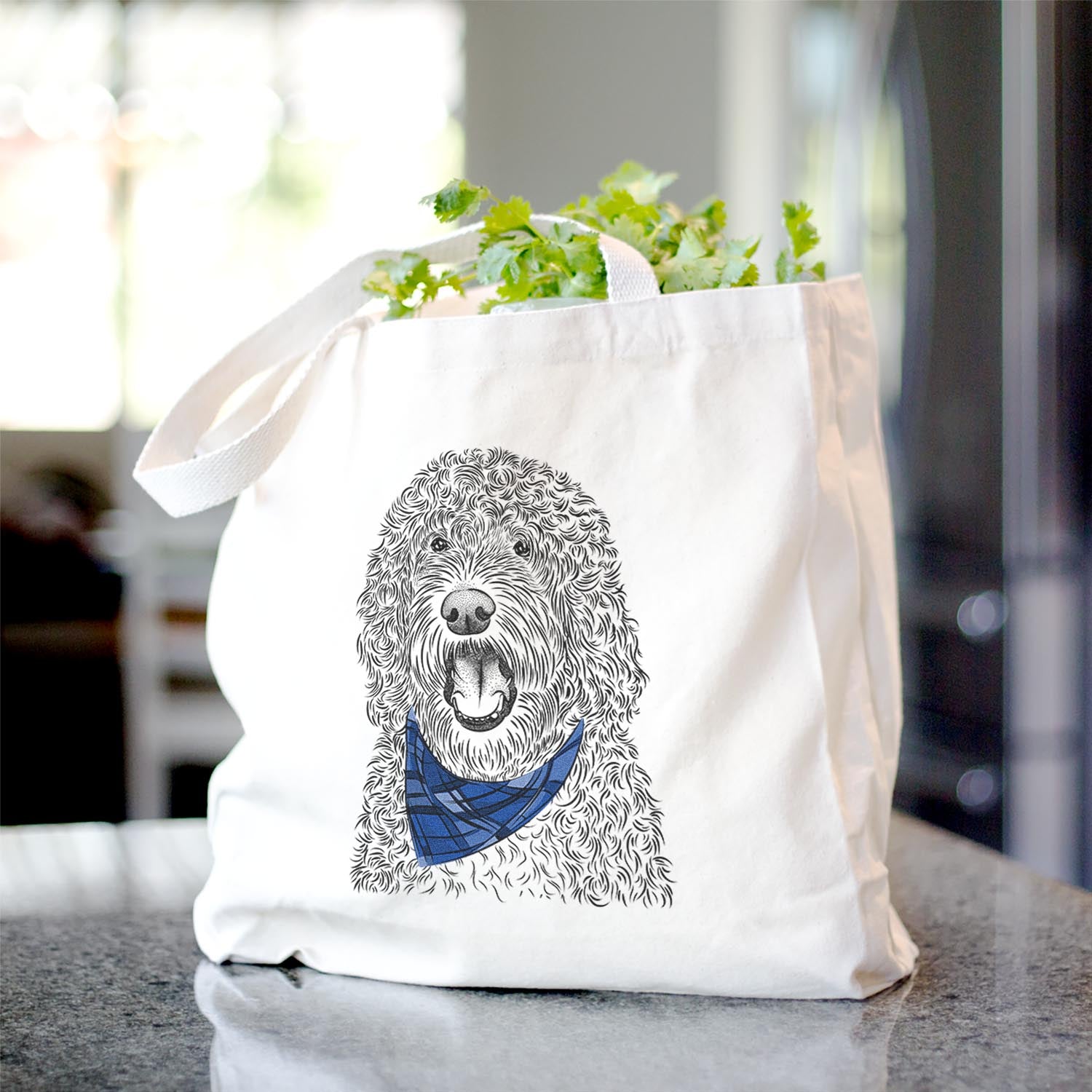 Phillip the Portuguese Water Dog - Tote Bag