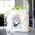 Preston the Powderpuff Chinese Crested - Tote Bag