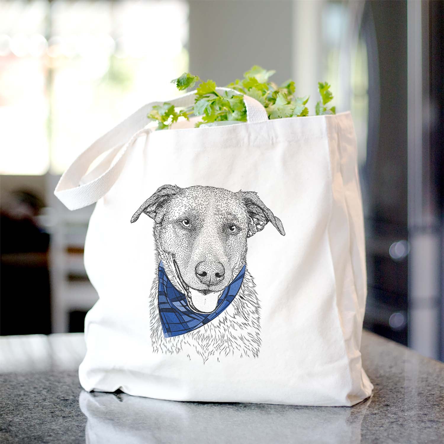 Reef the Mixed Breed - Tote Bag