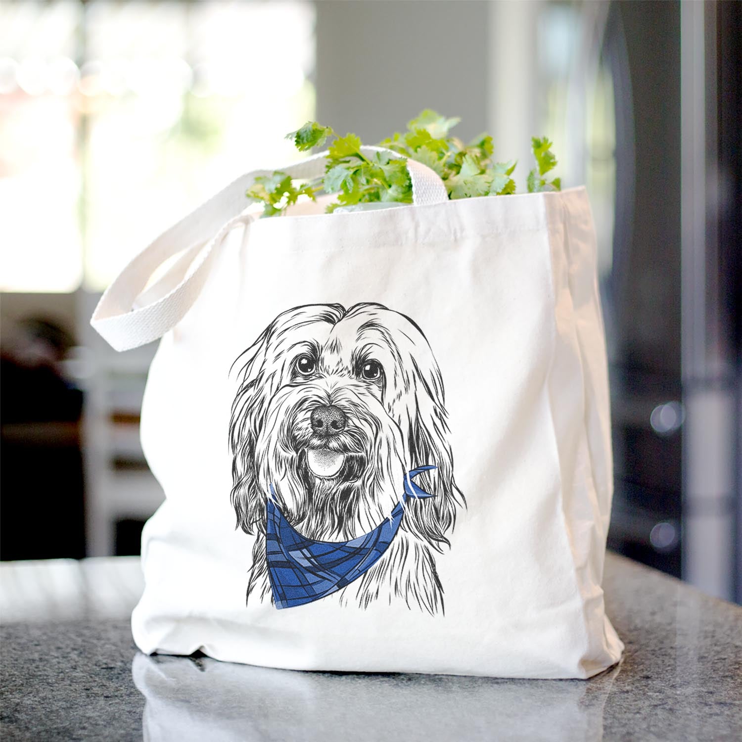 Rime the Tibetan Terrier - Tote Bag