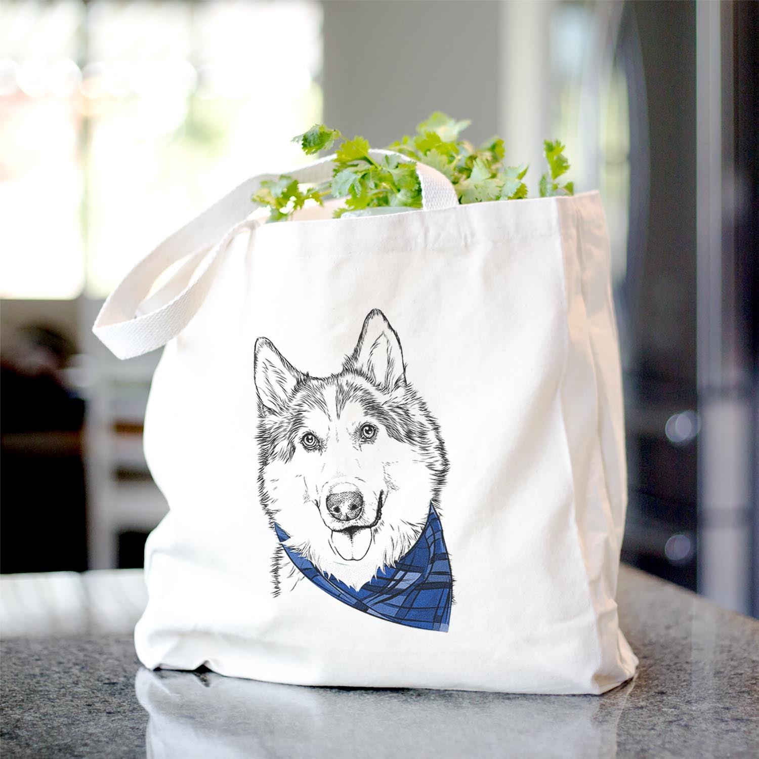 Roshi the Mixed Breed - Tote Bag