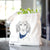 Roux the Long Haired Dachshund - Tote Bag