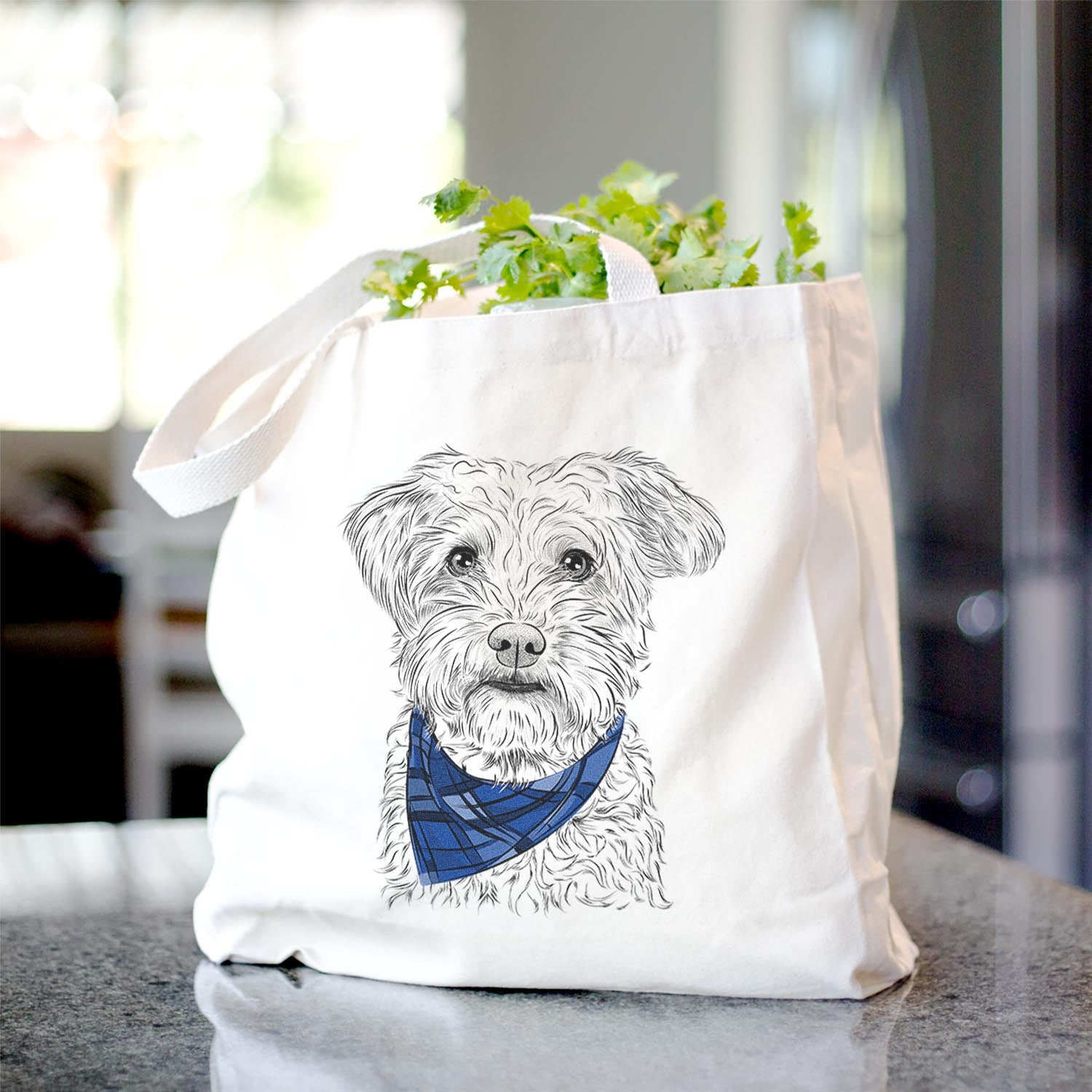 Rudy the Schnoodle - Tote Bag