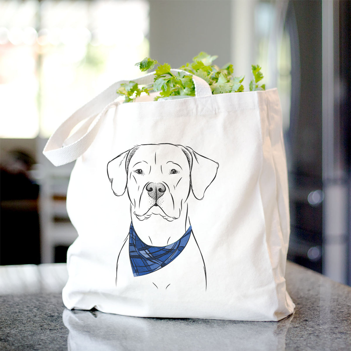 Rufio the Dogo Argentino - Tote Bag