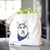 Sesi the Siberian Husky - Tote Bag