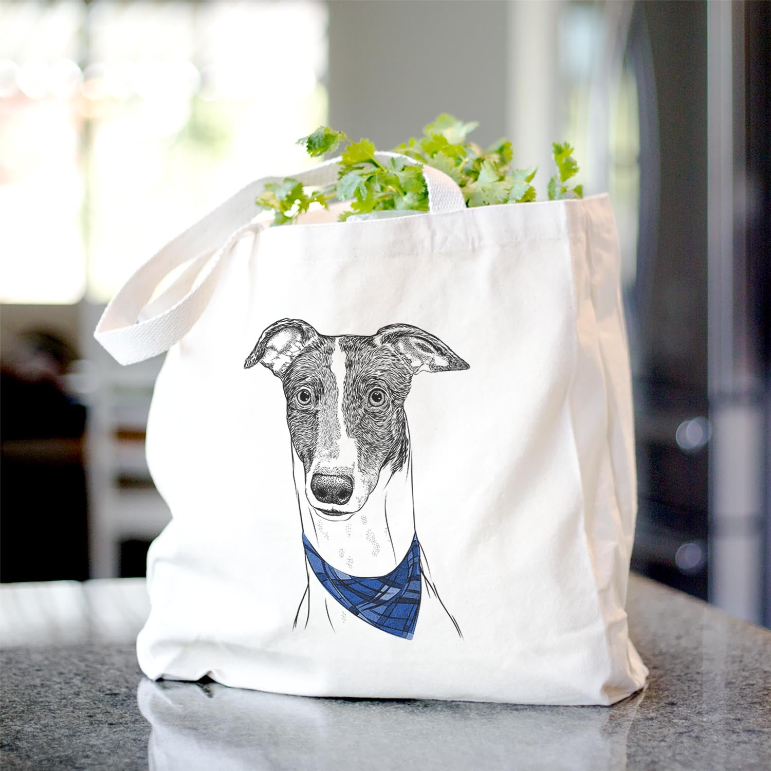 Vyncent the Greyhound - Tote Bag