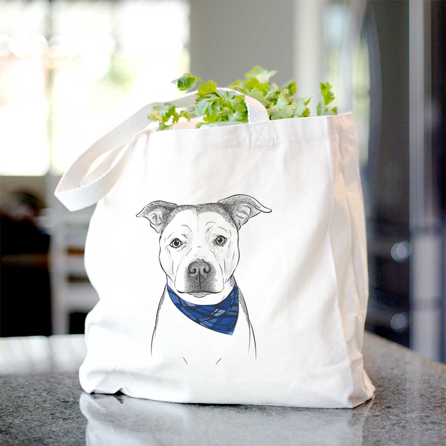 Bailey the Pitbull - Tote Bag